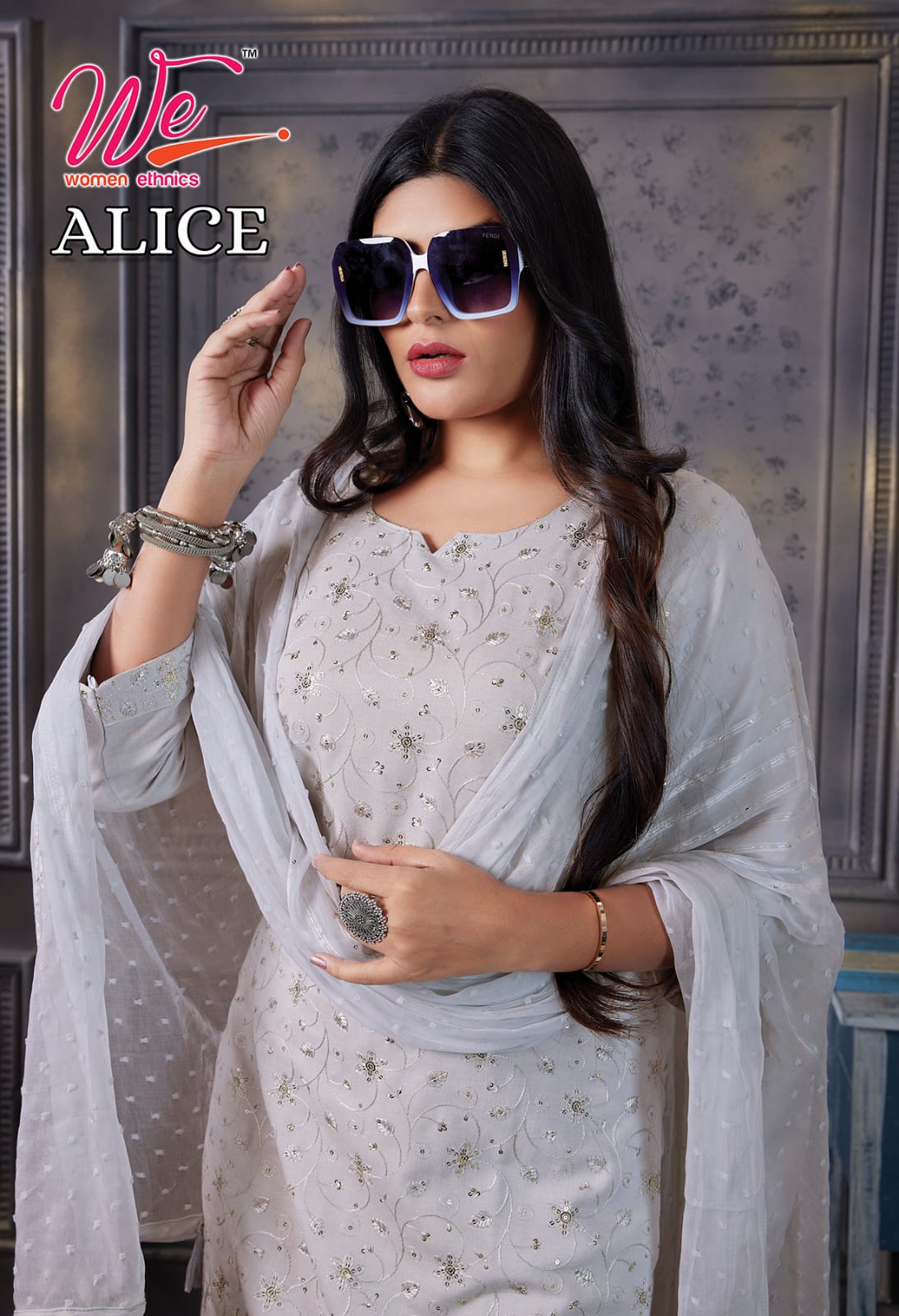 Alice By We 4001 To 4007 Rayon Designer Kurti With Bottom Dupatta Wholesale Shop In Surat